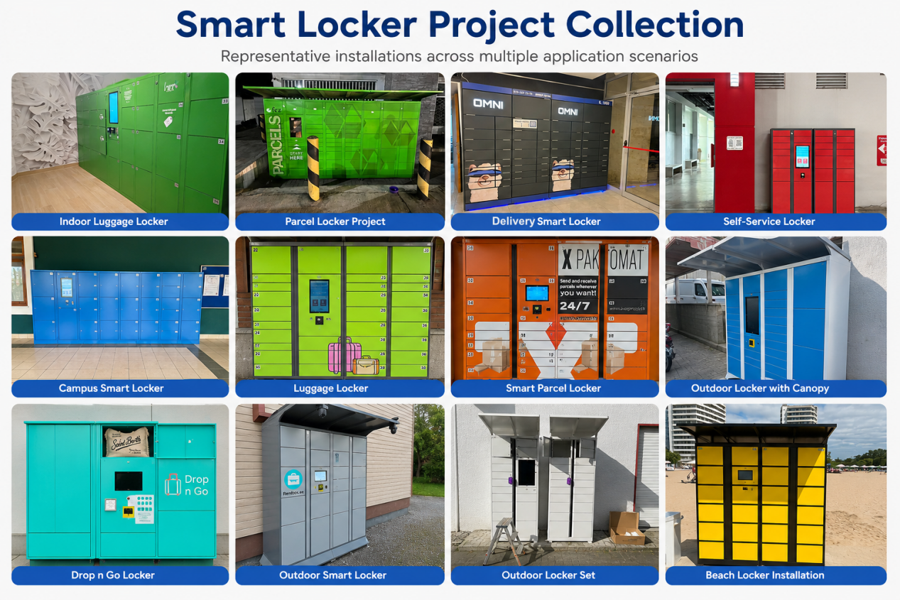 Why choose our customized smart lockers