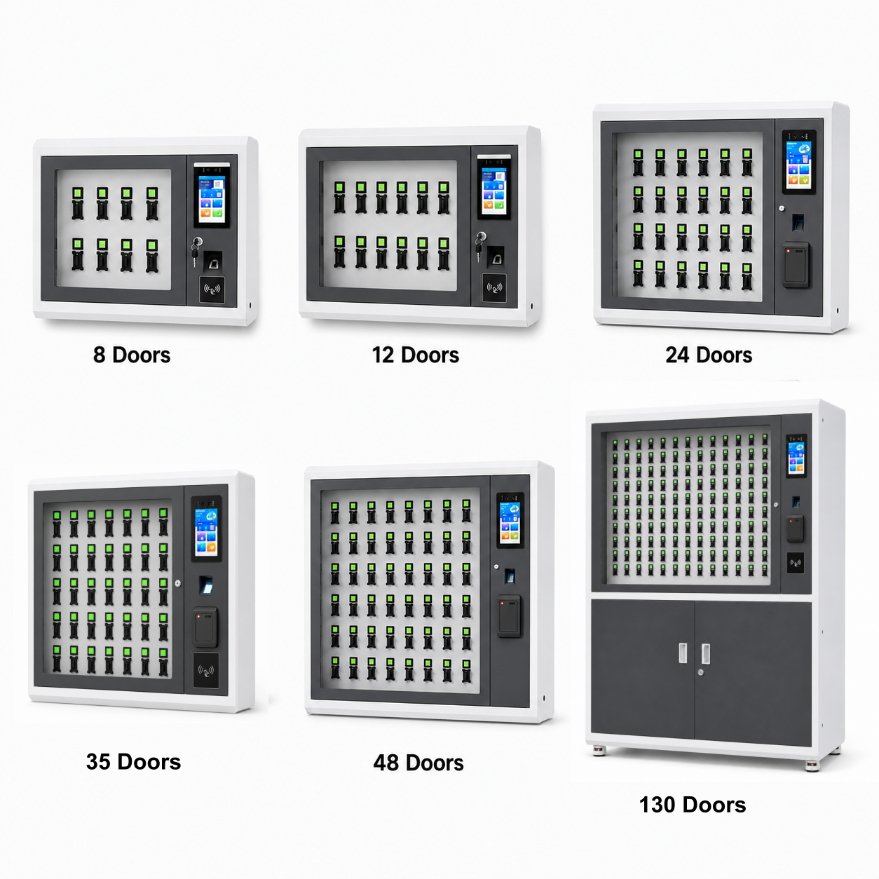 Customized RFID smart key cabinet options