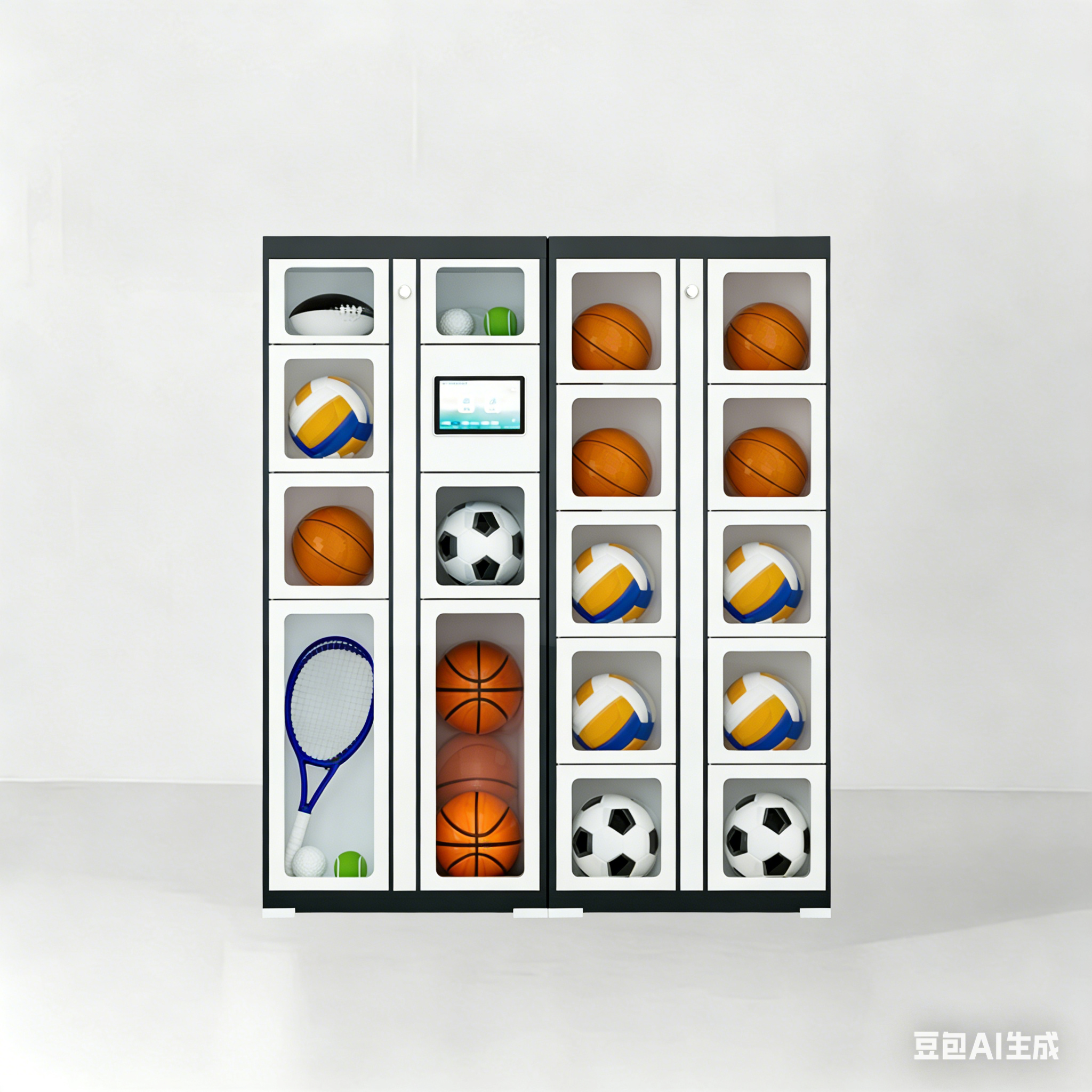 Commercial Smart Locker Series - Front View