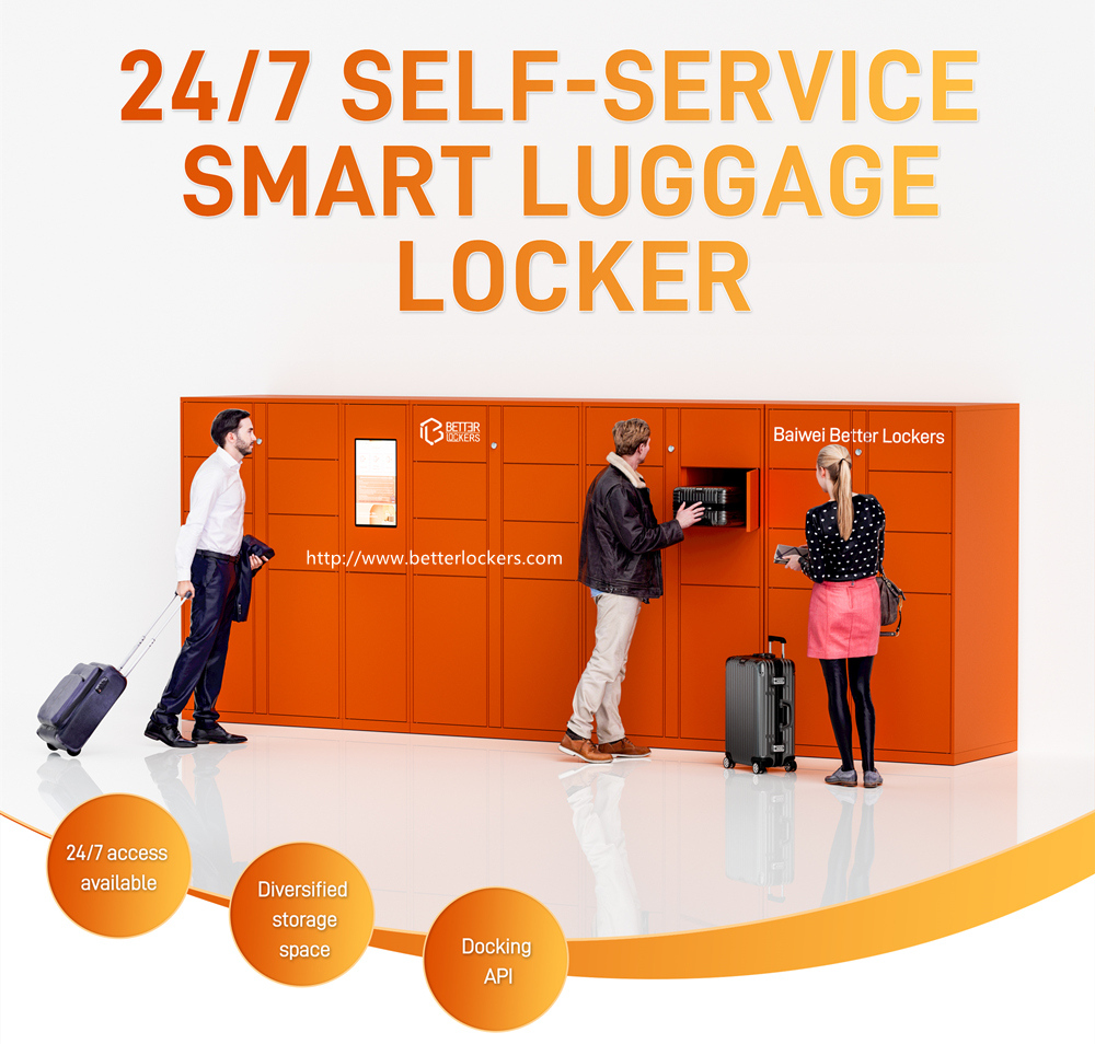 smart luggage locker