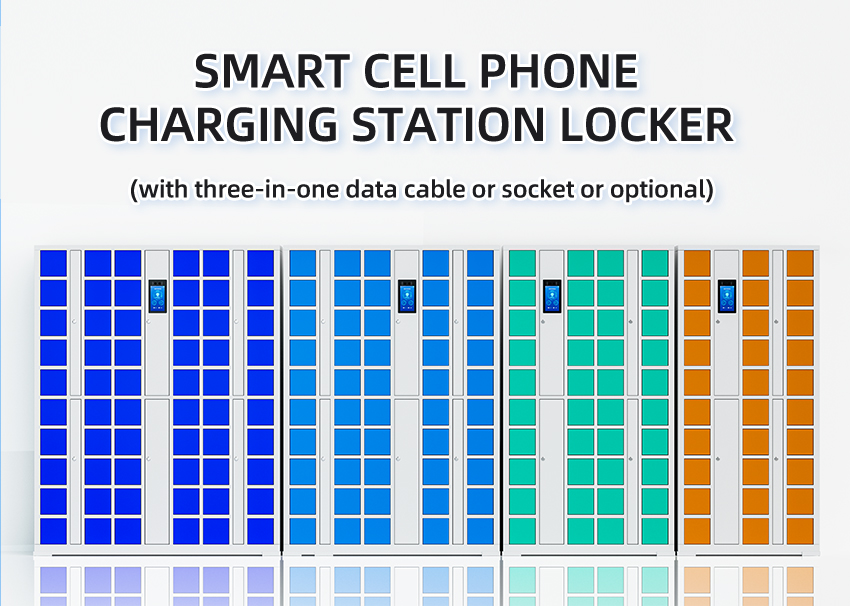 smart cell phone charging locker 