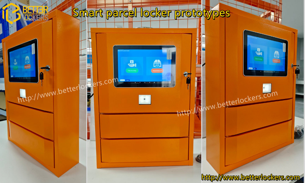 smart parcel locker prototypes