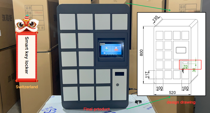 smart key locker cabinet