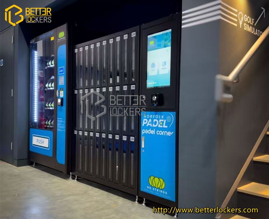 Project • UK Smart Tennis Racket Rental Locker Cabinet Project Case