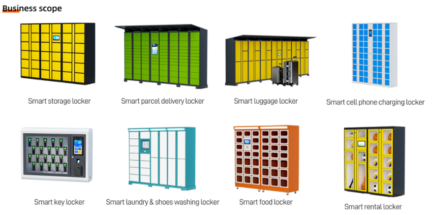 smart electronic lockers