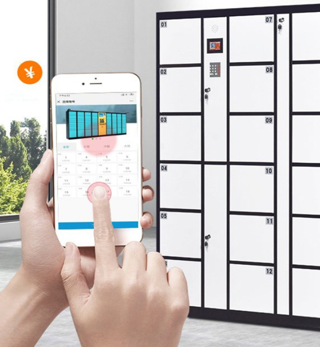 PRODUCT • QR code smart storage locker