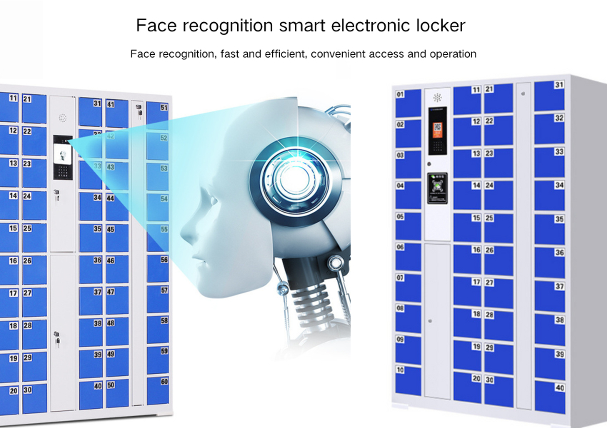 face recognition smart electronic locker