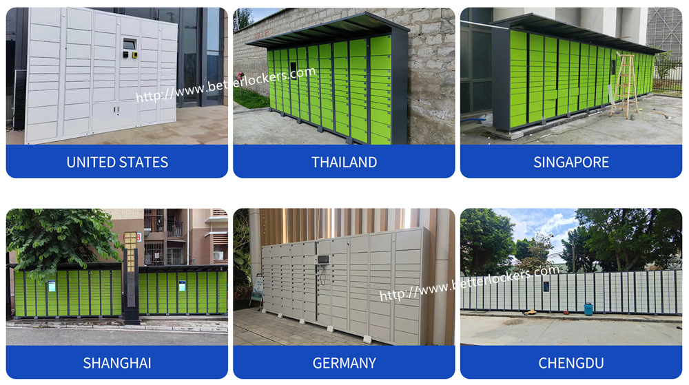 smart parcel delivery locker project cases