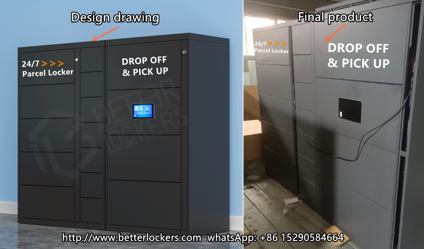 smart parcel delivery locker