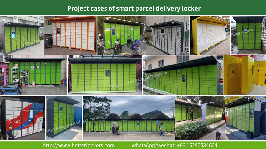 smart parcel locker project cases