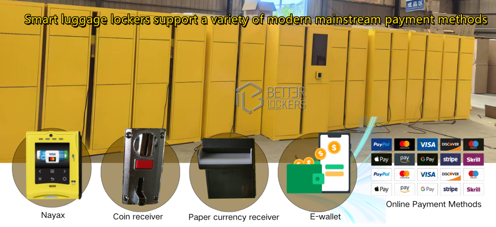 smart luggage lockers