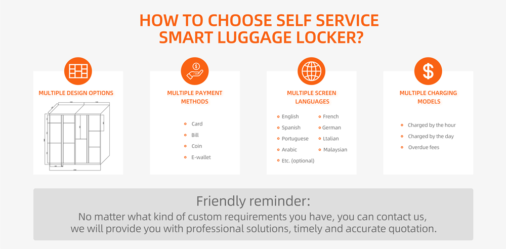 smart luggage locker 
